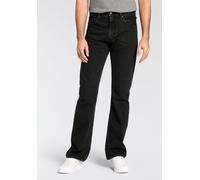 Bootcut-Jeans LEVI'S "LV Jeans 517 BOOTCUT", Herren, Gr. 34, Länge 32, schwarz (welcome to the rode), Denim/Jeans, Obermaterial: 100% Baumwolle, bootcut fit, Jeans (40145100-34) welcome to the rode