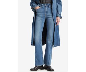 Bootcut-Jeans LEVI'S "TWISTED 725 BOOTCUT", Damen, Gr. 31, Länge 30, blau (ot flashback), Denim/Jeans, Obermaterial: 80% Baumwolle, 19% Polyester, 1% Elasthan, bootcut fit lang, Jeans (55488431-31) ot