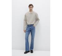 Bootcut-Jeans MAVI "JOSH", Herren, Gr. 30, Länge 32, blau (schwarz brushed classic denim), 99% Baumwolle, 1% Elasthan, normal normal, Jeans, Bootcut Jeans (75916504-30) schwarz brushed classic denim