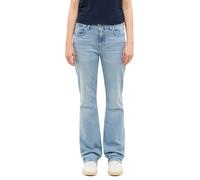 Bootcut-Jeans MUSTANG "Damen Style Shelby Slim Boot", Damen, Gr. 26, Länge 32, blau (211 hellblau), Denim/Jeans, 98% Baumwolle, 2% Elasthan, unifarben, bootcut fit, Jeans Bootcut-Jeans (63792215-26)