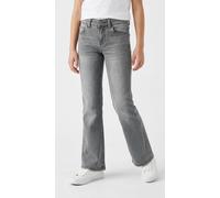 Name IT Mädchen Girl Bootcut Nkfpolly Skinny Boot Jeans 1142-Au Noos, Light Grey Denim, 140 EU