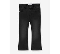 Bootcut-Jeans NMFSALLI Mädchen NAME IT mit Fleecefutter schwarz denim Gr. 110