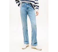 Bootcut-Jeans TOMMY JEANS "CLEO MID BOOTCUT EI5113", Damen, Gr. 27, Länge 30, denim medium, Denim/Jeans, Obermaterial: 99% Baumwolle, 1% Elasthan, leichte Abriebeffekte, bootcut fit knöchellang, Jeans