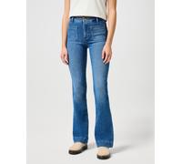 Wrangler Women's FLARE Jeans, RAVEN, 31x34 EU