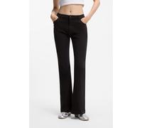 HUGO Slim-Fit Hose mit ausgestelltem Beinverlauf - Style Hizama-1-D_B, 50555763 Schwarz 36