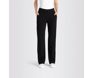 Bootcuthose MAC "CHIARA", Damen, Gr. 36, Länge 34, schwarz, Flanell, Obermaterial: 63% Viskose, 33% Polyamid, 4% Elasthan, bootcut fit lang, Hosen, Bootcut-Form in figurbetonter Form (83551364-36) sch