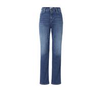 Bootcuthose REPLAY "Replay Hosen FP", Damen, Gr. 28/32, Länge 32, blau (medium blau), 83% Baumwolle, 10% Modal, 7% Elasthan, unifarben, normal, Hosen (52432701-28) medium blau