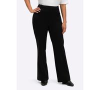 Bootcuthose SHEEGO, Herren, Gr. 52, Normalgrößen, schwarz, 70% Viskose, 25% Polyamid, 5% Elasthan, unifarben, Hosen (34081602-52) schwarz