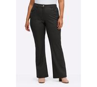 Bootcuthose SHEEGO, Herren, Gr. 50, Normalgrößen, graphit, grau, gemustert, 79% Polyester, 19% Viskose, 2% Elasthan, unifarben, Hosen (25742614-50) graphit, grau, gemustert