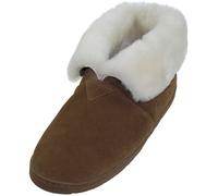 Boots aus feinstes Merino Lammfell in 2 Farben 41, Haselnuss