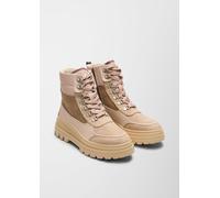 Boots aus Lederimitat 38 beige|pink 6006584.592.38