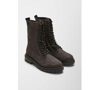 Boots aus Velours 39 grau 6006565.216.39