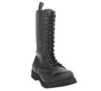 Boots & Braces - 14-Loch Vegetarian (Vegi) Schwarz Größe 44 (UK10)