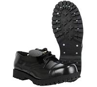 Boots & Braces Schuhe 3-Loch Rangers Schwarz, Schwarz, 44 EU