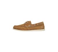 Bootsschuh HENRY STEVENS "Elia M DS Freizeitschuh", Herren, Gr. 43, beige, Leder, modisch, Schuhe, Herren Halbschuh Leder handgefertigt, Slipper (60815201-43) beige