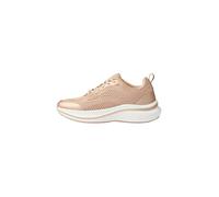 Bootsschuh KAPPA "Kappa Low shoe KWLogo", Damen, Gr. 37, Normalschaft, pink dust, Obermaterial: 90% Polyester, 10% Polyurethan, Schuhe Bootsschuh (91631749-37) pink dust