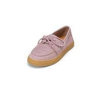 Bootsschuh MARC O'POLO "aus weichem Veloursleder", Damen, Gr. 38, rosa (misty rose), Obermaterial: 100% Leder, unifarben, Schuhe Bootsschuh (45821424-38) misty rose