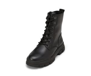 Bootsschuh MARC O'POLO "mit Gore-Tex ePE Membran", Damen, Gr. 38, schwarz (m990), Obermaterial: 100% Leder (Rind), unifarben, Schuhe Bootsschuh (34531907-38) m990