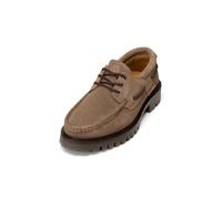 Bootsschuh MARC O'POLO "mit starkem Profil", Herren, Gr. 44, braun (schwarz taupe), Obermaterial: 100% Leder, unifarben, Schuhe Bootsschuh (58516507-44) schwarz taupe