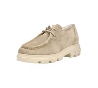 Bootsschuh PAUL GREEN "Paul Green Halbschuhe Veloursleder", Damen, Gr. 37, beige, Veloursleder, Schuhe Bootsschuh (77779326-37)