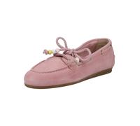 Bootsschuh PAVEMENT "Pavement Halbschuhe Veloursleder", Damen, Gr. 41, rose, Schuhe Bootsschuh (36656708-41)