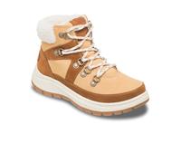Bootsschuh ROXY "Alyah", Damen, Gr. 10 (41), braun (camel), Obermaterial: 82% Leder / 16% Polyester, 2% Metall, Futter: 100% Polyester, Laufsohle: 100% Gummi., Schuhe Bootsschuh (83021469-10) camel