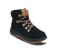 Bootsschuh ROXY "Alyah", Damen, Gr. 10 (41), schwarz, Obermaterial: 82% Leder / 16% Polyester, 2% Metall, Futter: 100% Polyester, Laufsohle: 100% Gummi., Schuhe Bootsschuh (88847858-10) schwarz