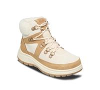 Bootsschuh ROXY "Alyah", Damen, Gr. 9(40), beige (weiß, tan), Obermaterial: 82% Leder / 16% Polyester, 2% Metall, Futter: 100% Polyester, Laufsohle: 100% Gummi., Schuhe Bootsschuh (77971719-9) weiß, t