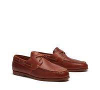 Bootsschuh TIMBERLAND "CEDAR BAY ESSENTIAL BOAT SHOE", Herren, Gr. 41,5, braun (md brn f grain), Leder, Schuhe Bootsschuh, aus Leder (57995421-41,5) md brn f grain
