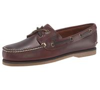 Bootsschuh TIMBERLAND "CLASSIC BOAT - BOAT SHOE", Herren, Gr. 43,5, rot (rotbraun), Leder, Schuhe Bootsschuh, Classic Bootsschuh aus Timberland Premium Leder (93826740-43,5) rotbraun