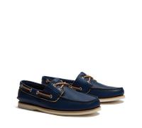 Bootsschuh TIMBERLAND "CLASSIC BOAT BOAT SHOE", Herren, Gr. 47,5, dk blu f grain, Leder, Schuhe Bootsschuh, Classic Bootsschuh aus Timberland Premium Leder (67315812-47,5) dk blu f grain
