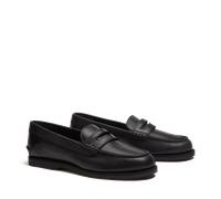 Bootsschuh TIMBERLAND "CLASSIC BOAT LOAFER SHOE", Damen, Gr. 39, blk full grain, Leder, Schuhe Bootsschuh, Classic Boat Loaferschuh aus Timberland Premium Leder (47678306-39) blk full grain
