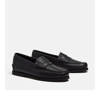 Bootsschuh TIMBERLAND "CLASSIC BOAT LOAFER SHOE", Herren, Gr. 44, blk full grain, Leder, Schuhe Bootsschuh, Classic Boat Loaferschuh aus Timberland Premium Leder (15925357-44) blk full grain