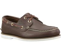 Bootsschuh TIMBERLAND "Men´s 2 Exe Boat Shoe", Herren, Gr. 40, braun (schwarz, braun, smooth), Leder, Schuhe Bootsschuh (92861161-40) schwarz, braun, smooth