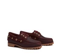 Bootsschuh TIMBERLAND "TIMBERLAND AUTHENTIC - BOAT SHOE", Damen, Gr. 41,5, Leder, burgundy full grain, Schuhe Bootsschuh (19047817-41,5) burgundy full grain