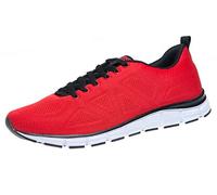 Boras Sneaker in Übergrößen Rot 5203-0077 große Herrenschuhe, Größe:47