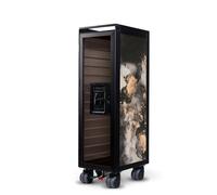 Bordbar X Instabilelab Flugzeugtrolley Vulcano - Rauchglas Bordbar