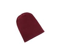 (Bordeauxrot) Yupoong Flexfit Unisex Heavyweight Long Beanie Wintermütze Einheitsgröße S, Bordeauxrot