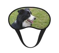Border Collie,Vollständige Augenabdeckungen, lichtundurchlässige Schlafmasken, Verdunkelungs-Augenschützer