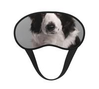 Border Collie,Vollständige Augenabdeckungen, lichtundurchlässige Schlafmasken, Verdunkelungs-Augenschützer