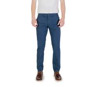 Borghese Herrenhose Blau Frühling Sommer Baumwolle Elasthan - Größe: 54