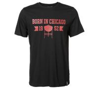 Born in Chicago T-Shirt men Black L/XL