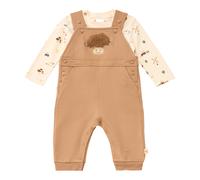 Bornino Country Love 2-tlg. Set Latzhose mit Shirt 86 braun/natur