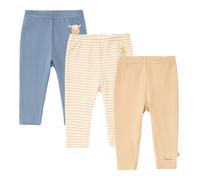 Bornino Country Love 3er-Pack Leggings 74 beige/blau