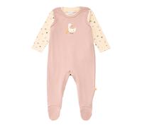 Bornino Country Love Strampler-Set 2-tlg. mit Shirt 50 rosa/natur