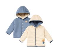 Bornino Country Love Wendejacke Ringel 74 blau/natur interlock