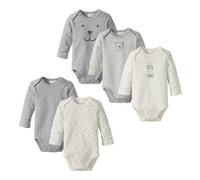 Bornino BASICS 5er-Pack Bodys langarm 74 interlock