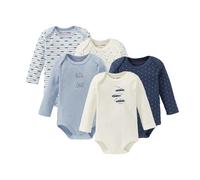 Bornino BASICS 5er-Pack Bodys langarm Auto 74 interlock