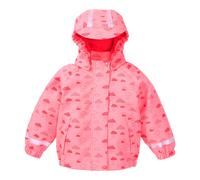 Bornino Lieblinge Regenjacke mit Kapuze Wolken 86 rosa