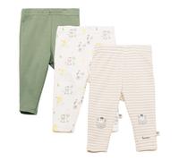 Bornino Sunny Adventure 3er-Pack Leggings 86 natur/grün